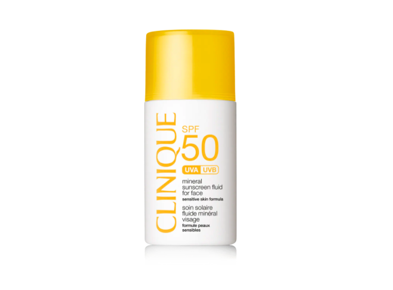 Clinique SPF 50 Mineral Sunscreen Fluid for Face